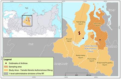 Reindeer Anthrax in the Russian Arctic, 2016: Climatic Determinants of the Outbreak and Vaccination Effectiveness